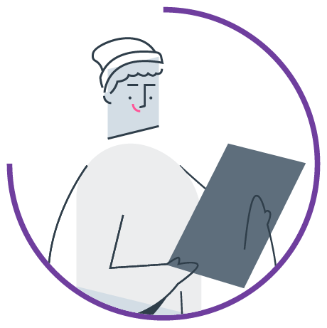Case study icon used for customers