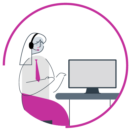 Case study icon used to show employees