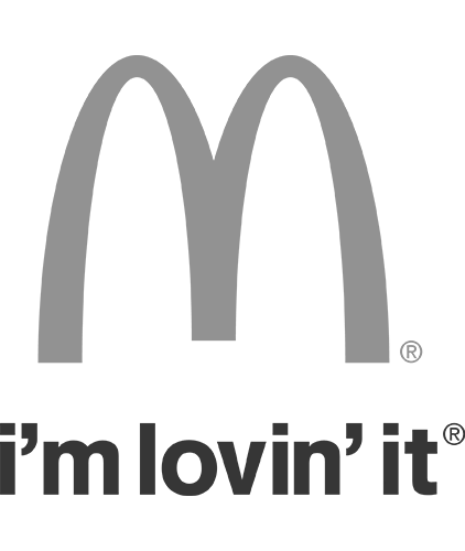 McDonalds Logo in black & white McDonalds Logo in black & white